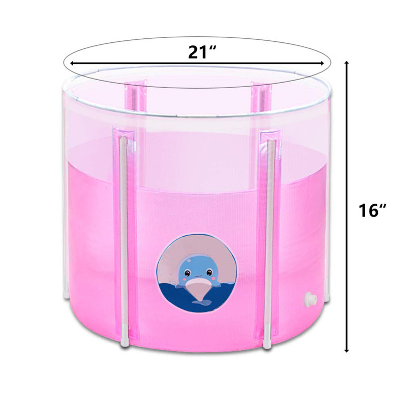 Baignoire de trempage autoportante 21 po x 21 po