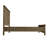 Picardy Solid Wood Standard Bed-456872633