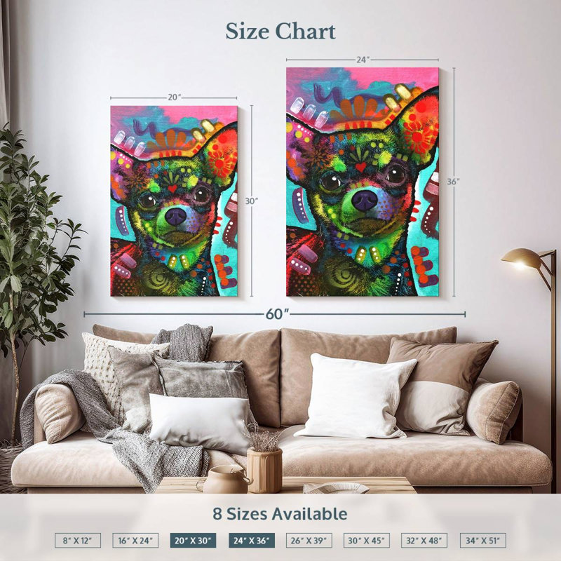 Brampt Chi, 36" H x 24" W