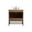 30 " W Freestanding Standard Free Standing 1 Single Vanity Bathroom Vanity With Engineered Marble Top-667634369