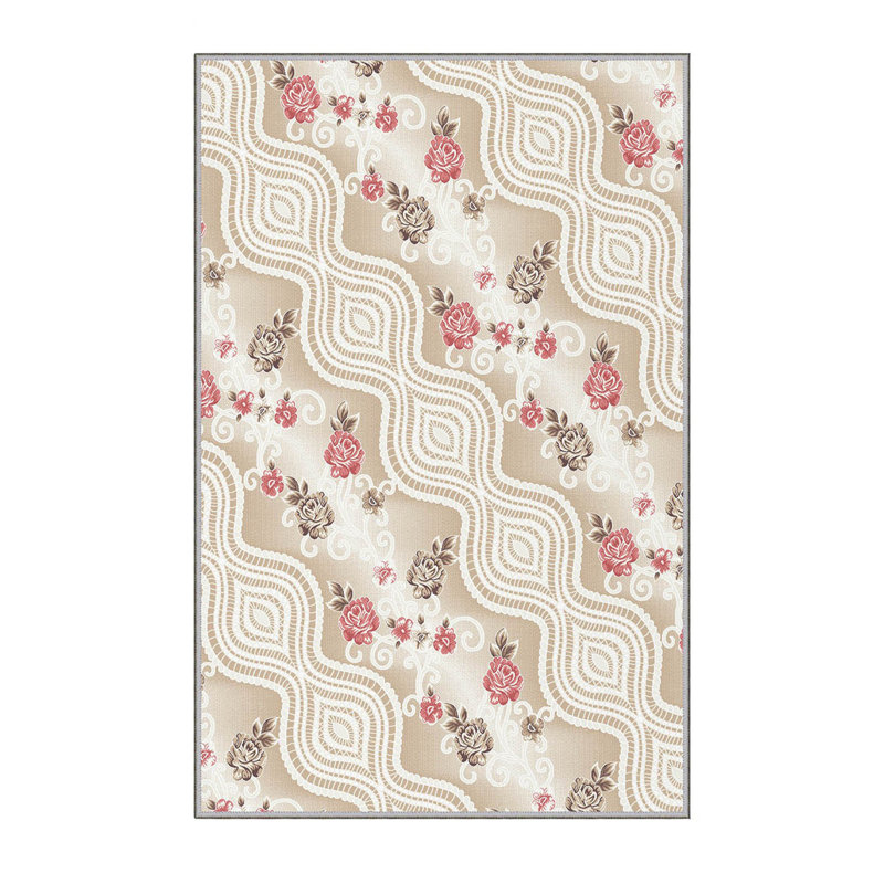 Premium Hall Carpet – 3.3 x 9.8 ft, 1% Polyester, .3 in Pile Height | Antibacterial, Non-Slip Underside, Machine Washable | 3D Digital Print Design, Durable & Easy to Clean, Ideal for Home Decor
