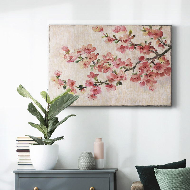 Toile tendue Cherry Blossom Composition I-Gallery, H 8 po x l 12 po