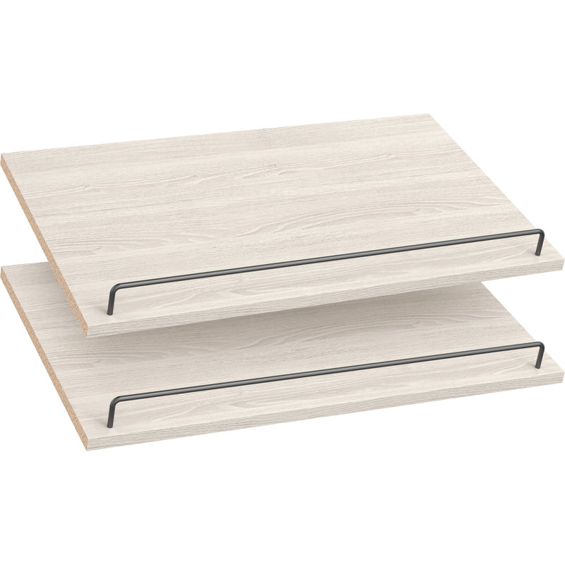 Tablette à chaussures l 23,7 po SuiteSymphony, Bois blanc