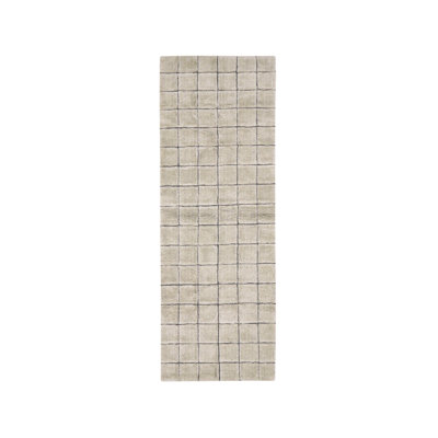 Mosaic Wool Geometric Area Rug