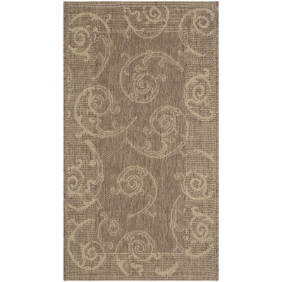 Darryl-James Performance Floral Indoor/Outdoor Area Rug