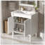 Meuble-lavabo 30 po avec lavabo en céramique-302689217