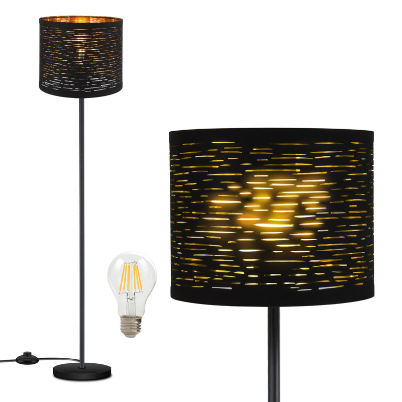 Lampe sur pied traditionnelle 58 po Tincea