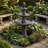51" Tall 3-Tier Outdoor Water Fountain With Classic Design, Resin Garden & Patio Feature