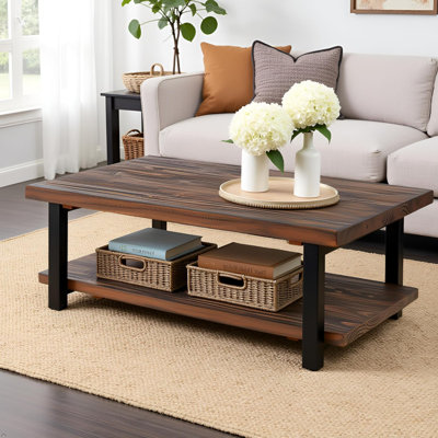 Pomona (L) 48" x (W) 32" x (H) 18" Coffee Table, Natural