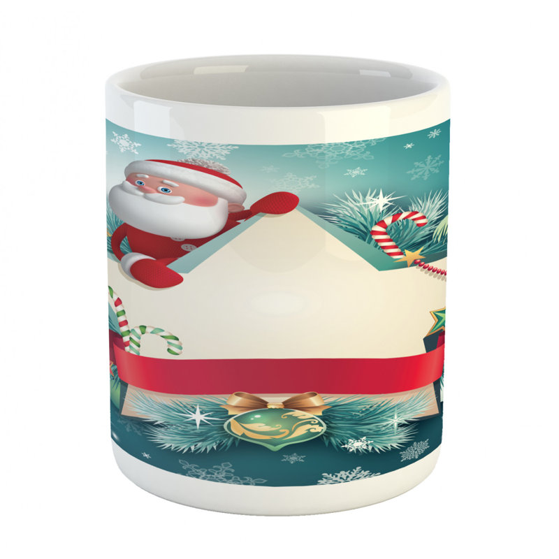 Grande tasse à café père noël