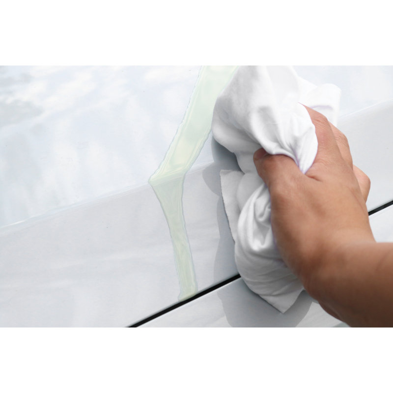 Serviettes de nettoyage en désordre, chiffons de nettoyage, Blanc, 100