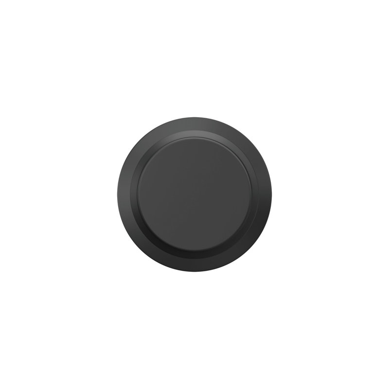 Bowery Single Dummy Knob with Plymouth Trim, Matte Black