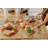 Ravi Rectangular Long Charcuterie Board - Wood Serving Platter - Cheese Board Deboris