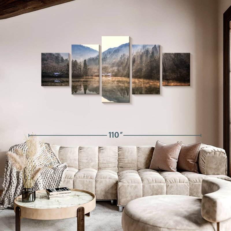 Nature's Reflection, 42" H x 92" W