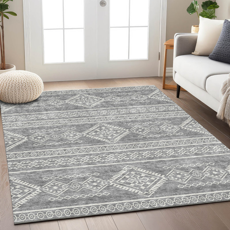 Tapis intérieur / extérieur Celeski avec envers antidérapant, Rectangle 10 pi x 14 pi