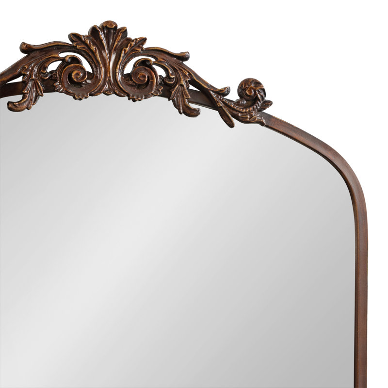 Anglo Metal Flat Mirror, Bronze, 42" x 23.5"