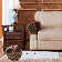Pizarro Super Soft Stretchy Texured Grid Box Cushion Armrest Slipcover