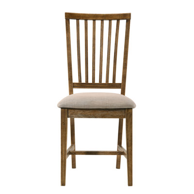 18'' H Linen Upholstered Side Chair