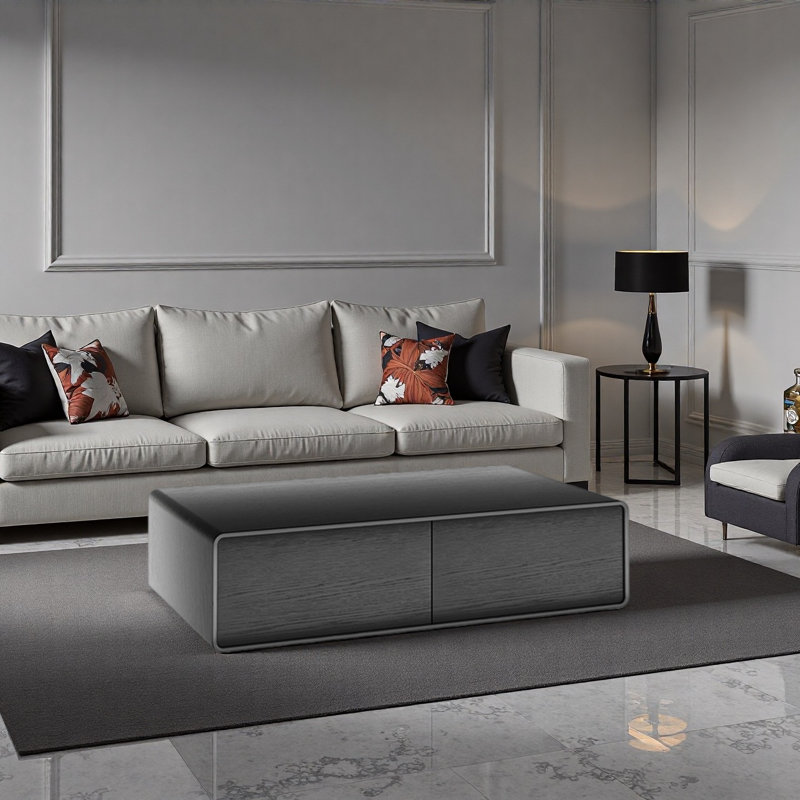 Italian Luxury Wood Coffee Table