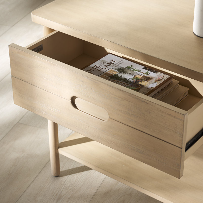 Amoz Hanaan 28'' W Nightstand, Natural