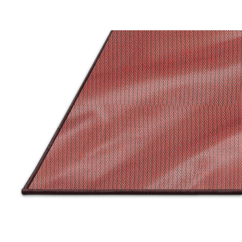 Tapis de zone brun clair à motif Colstrip, Rectangle 4 pi x 6 pi