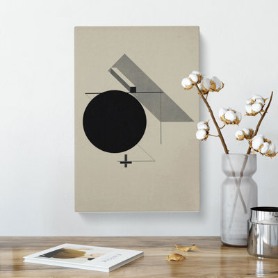 Composition Vol.2 by El Lissitzky - Wrapped Canvas