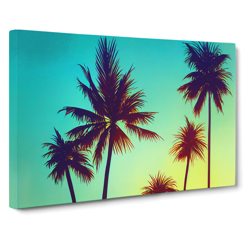 Stupendous Palm Trees - Wrapped Canvas, 35cm H x 50cm W x 3cm D