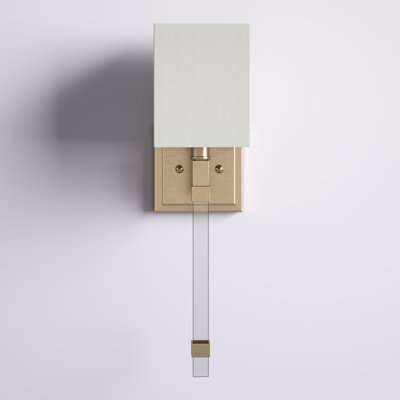 Lizbeth 1-Light Dimmable Steel Wallchiere