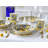 16 Piece Dinnerware Set, Service for 4