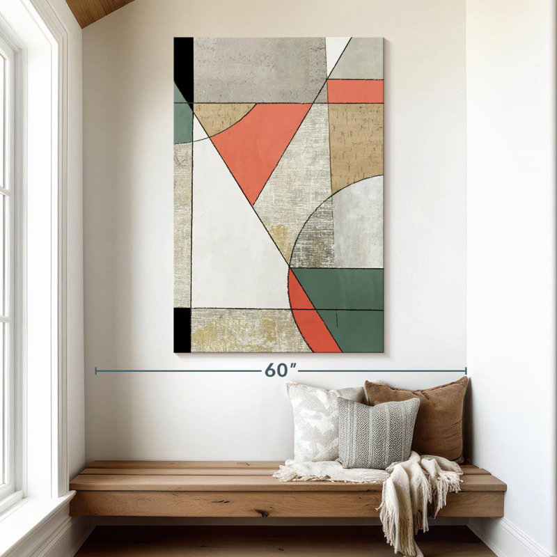 Avery Folding Together I, 51" H x 34" W
