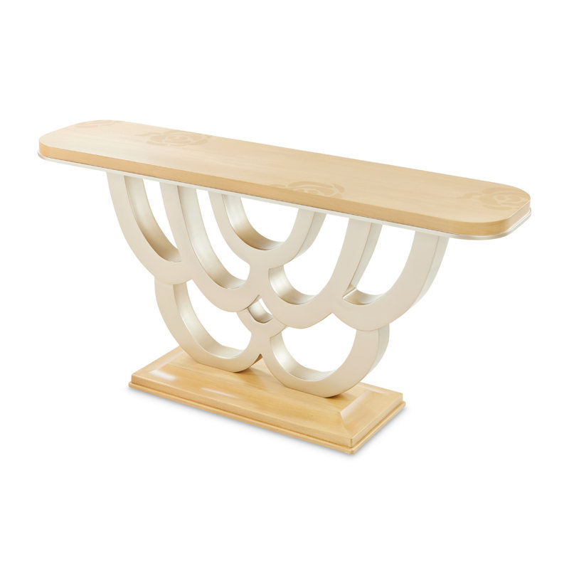 Camellia Field Console Table - Caramel