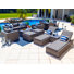 Yussuf 15 - Person Patio Conversation Set with Cushions