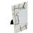 Launcelot Marble Single Picture Frame in Black/White-1261404951