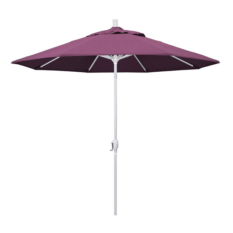 Parasol de marché 9 pi Ayomipo, Sunbrella® iris