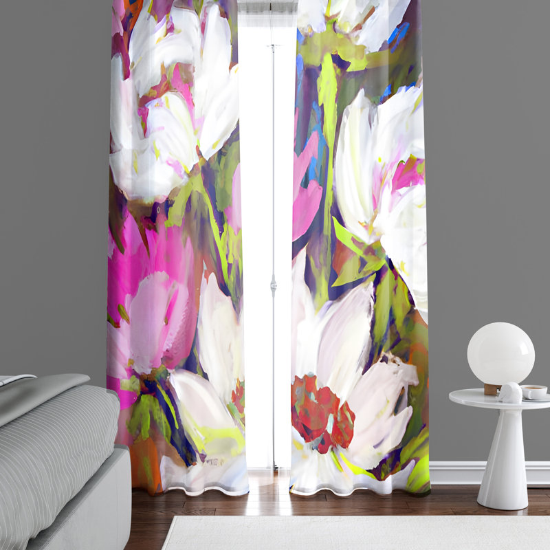Amarisa Semi Sheer Curtain Panel Pair, 56" W x 78" L