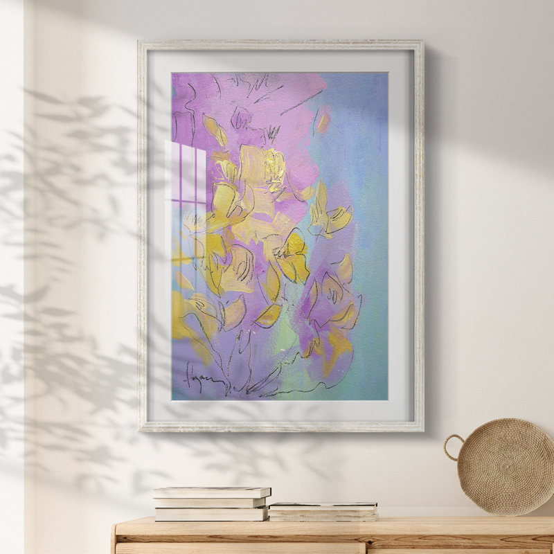 Dancing Heart -Framed Print, 19.5" H x 16.5" W, White
