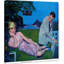 « lawless lady » par al buell, reproduction d’art sur toile tendue-15157773