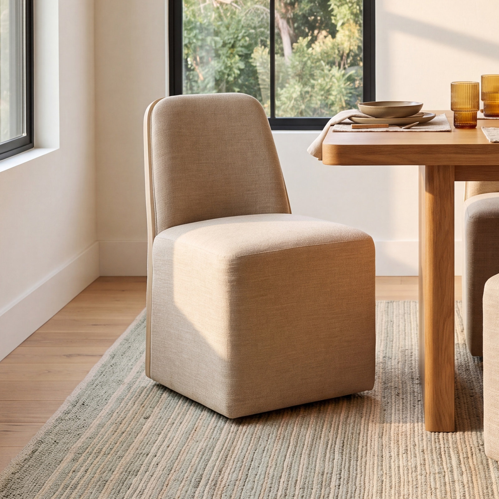 Marmee Oak Dining Chair