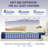 Medium Firm Hybrid Pillow Top Mattress In A Box-421761573-421761568