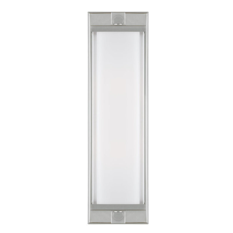 Logan 2 - Light Flush Mounted Sconce, Aged Iron, 16.5" H x 4" W x 8.3" D