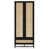 Black/Rattan selected