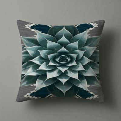 Southwestern Plants Indoor and Outdoor Pillow
