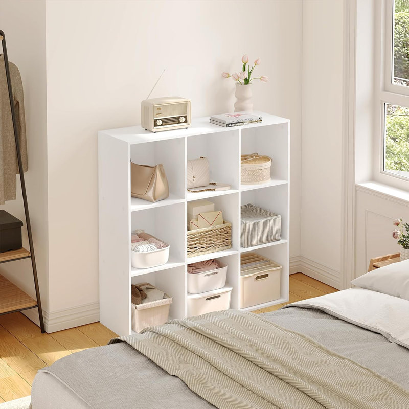 Prowel 93cm H x 94cm W Cube Bookcase