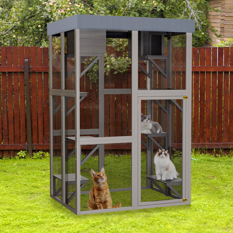 Grand enclos extérieur pour chat Catio