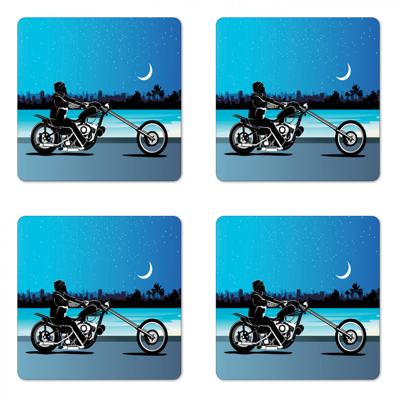 Sous-verre de motocyclette