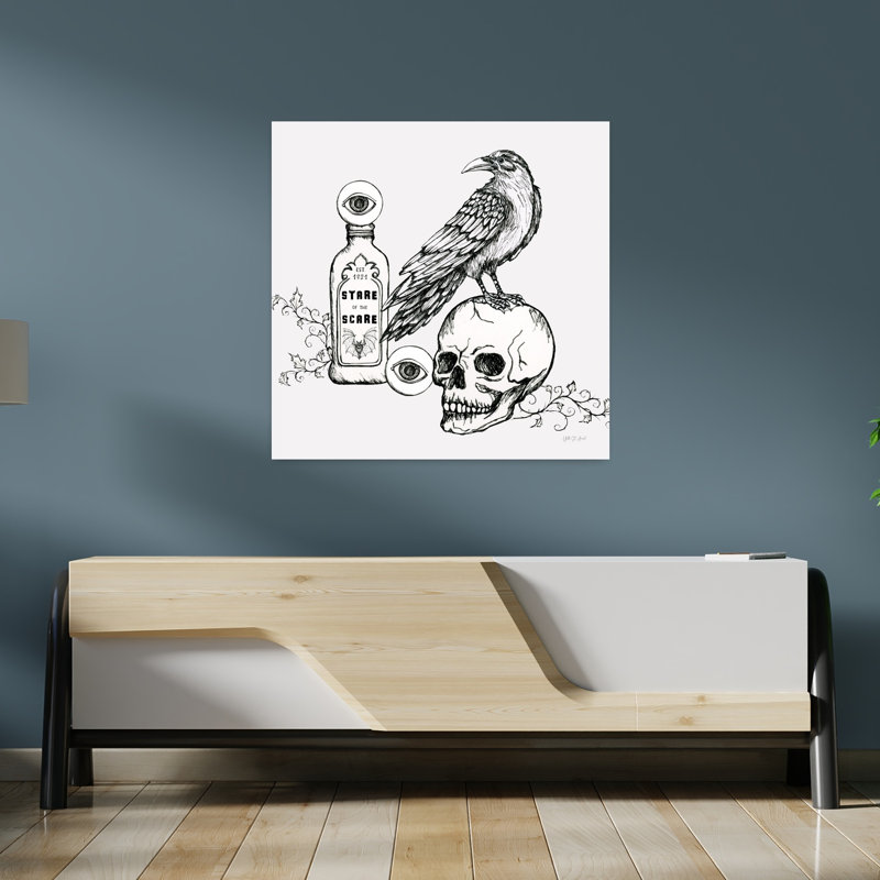 Art mural abstrait contemporain Enchantment, H 36 po x l 36 po