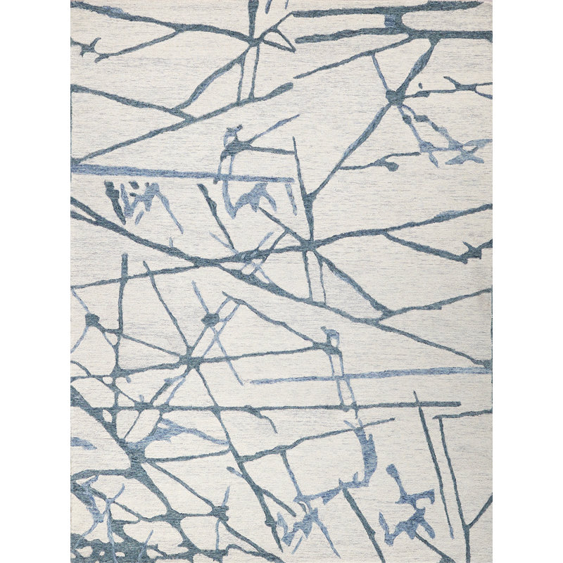 Mystic Wool Abstract Area Rug, Rectangle 14' x 18'