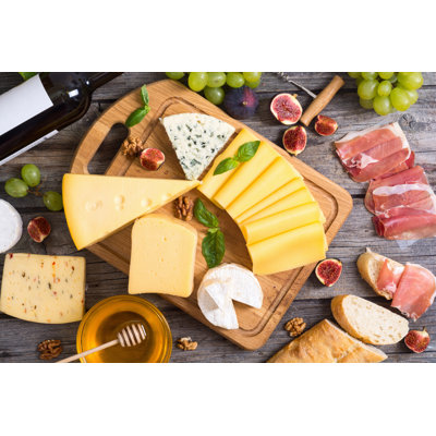 Different Cheeses by Whitestorm - Wrapped Canvas Print