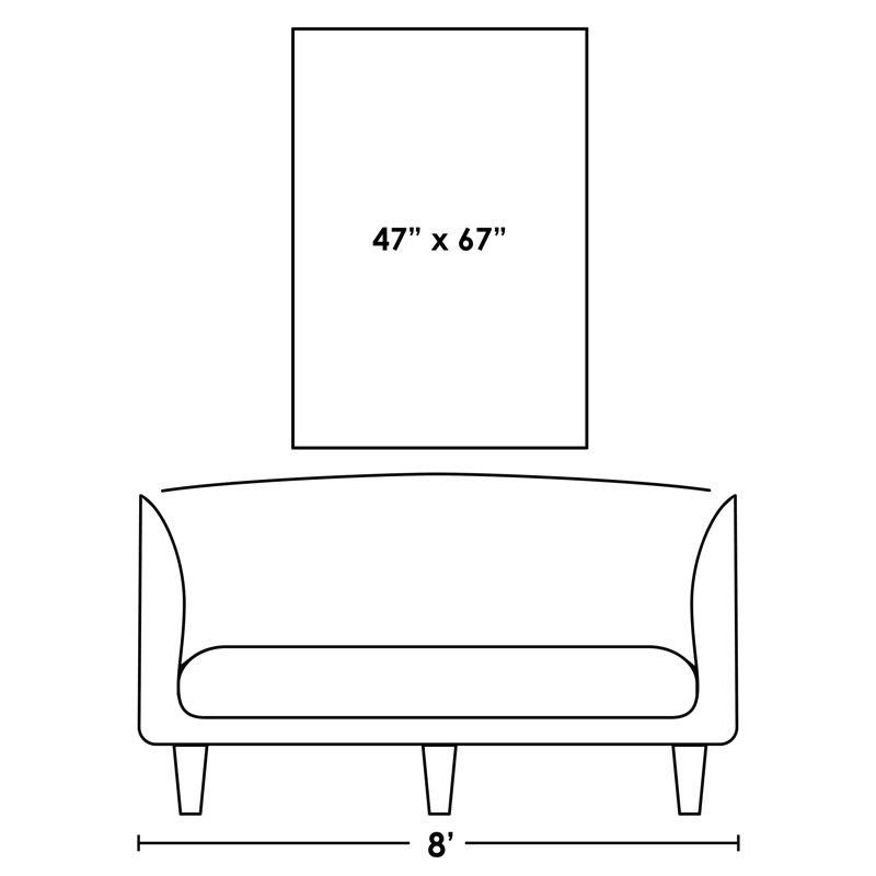 Bloom Print by Art Collector, 67" H x 47" W, Outdoor