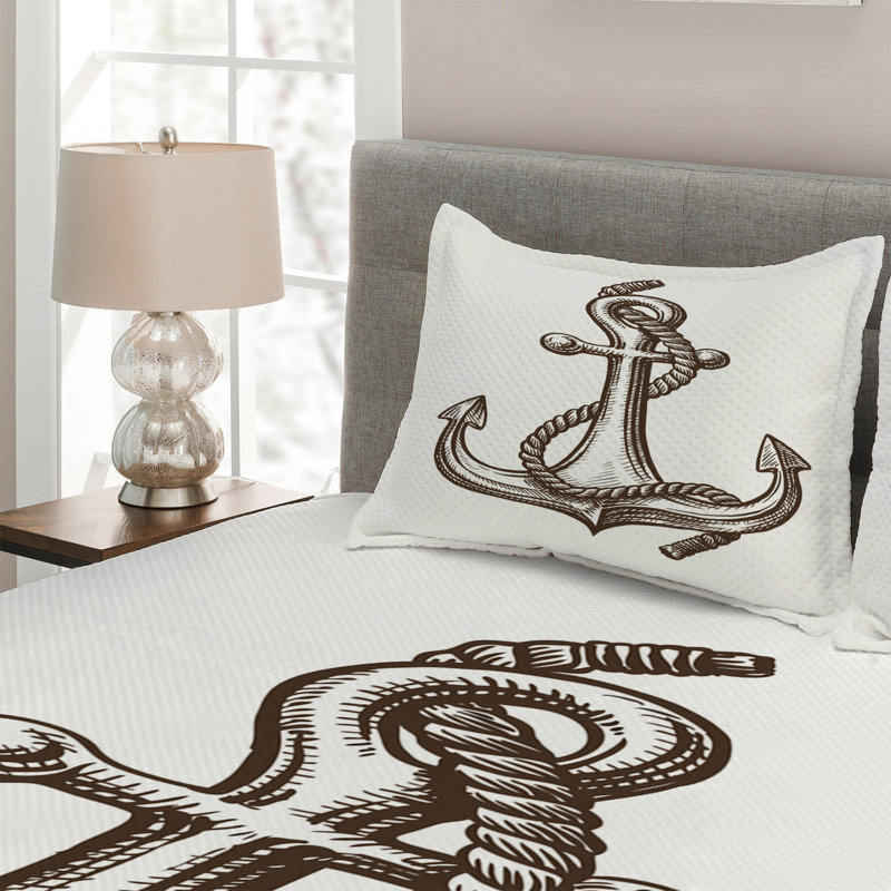 Coastal Polyester Coverlet